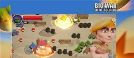 大战小兵二战游戏中文版（Big War Little Soldiers）图片1