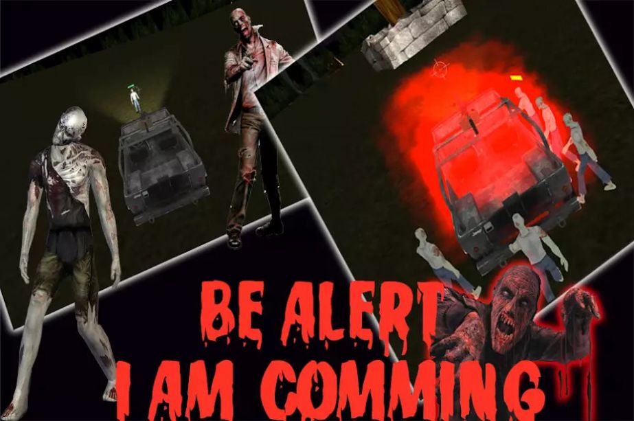 僵尸杀手汽车小队游戏中文版（Zombie Night）图片1