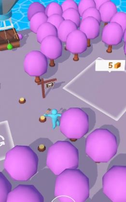 3D砍树造筏游戏安卓版(Craft and Raft 3D)图片1