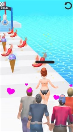 辣椒女孩游戏安卓版（Hot Run 3D）图片1