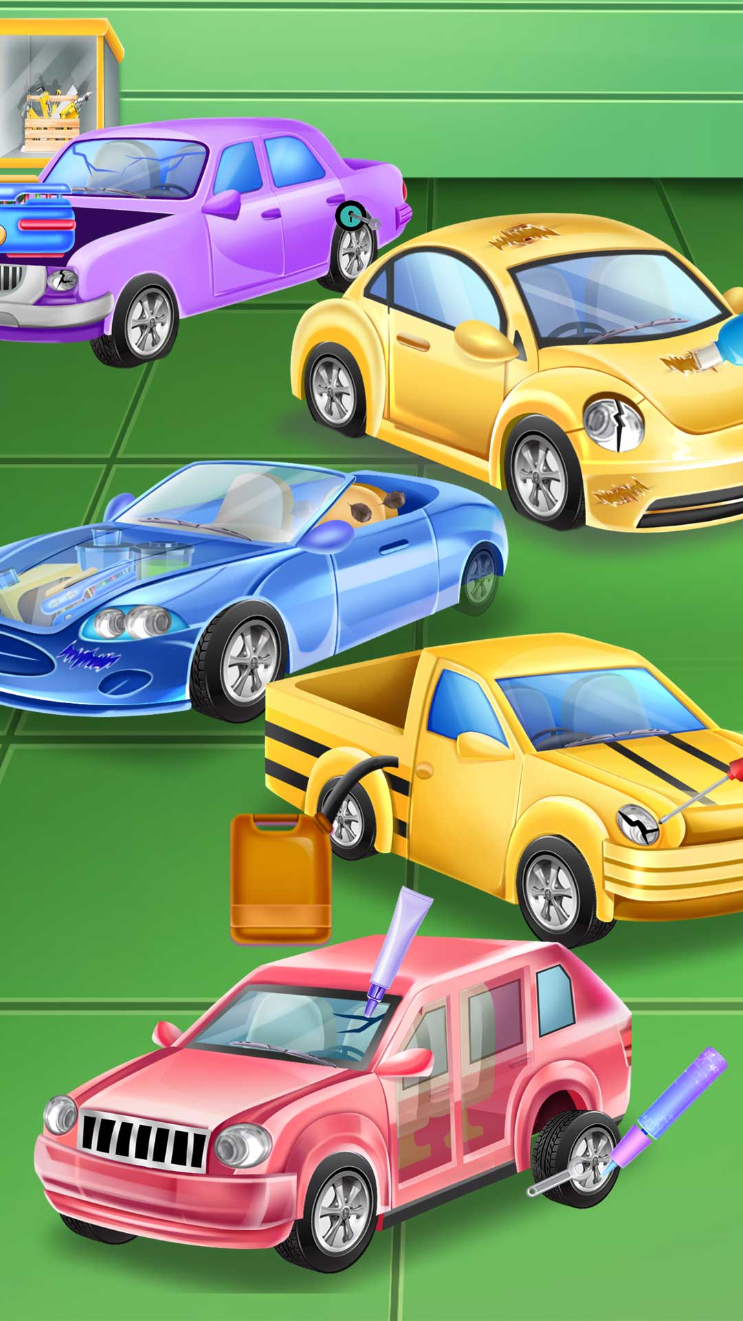 小汽车大改造游戏图片2