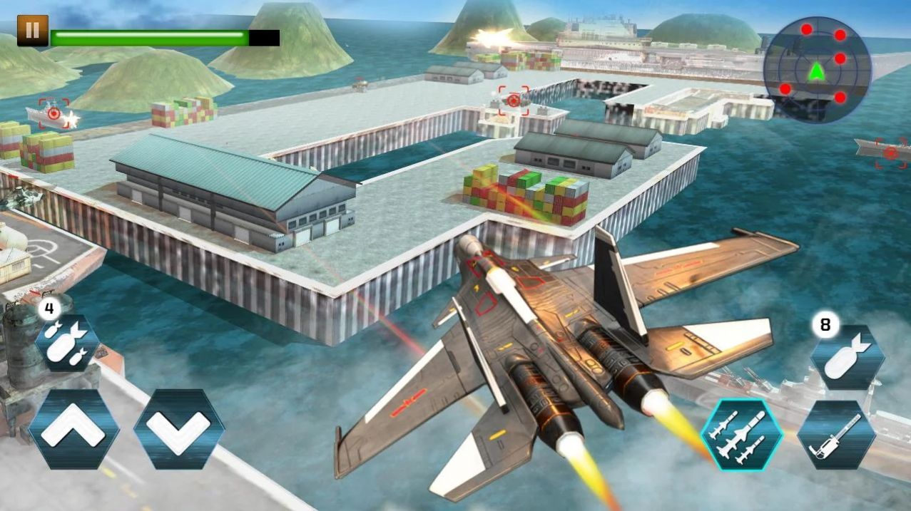 空战飞机大战3d游戏安卓版(AIR WAR - HELICOPTER SHOOTING)图片1