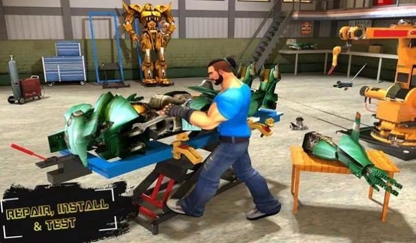 真正的机器人机械战斗游戏安卓版(Real Robot Mechanic Workshop)图片1