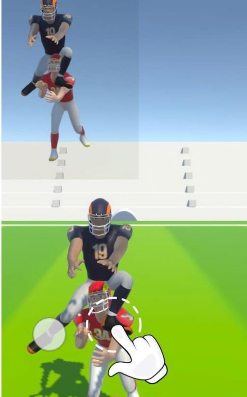 超级橄榄球3D游戏安卓版(Superbowl Catch 3D)图片1