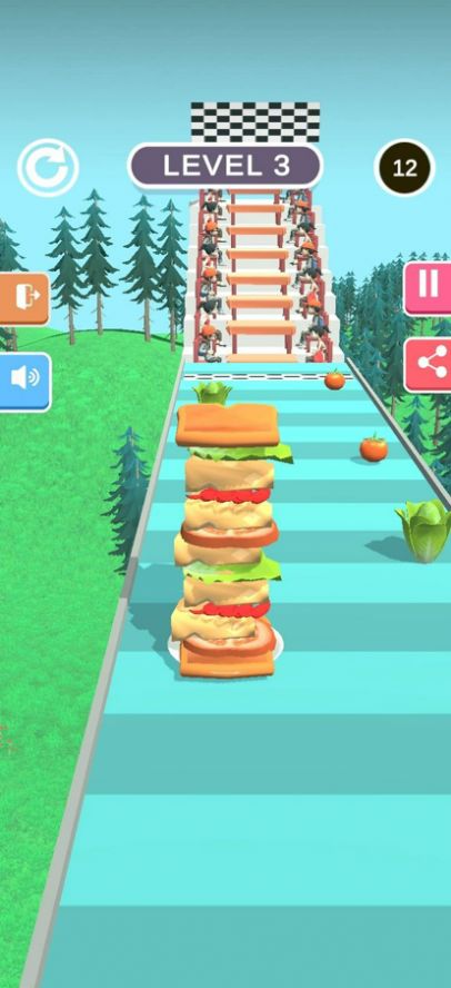 三明治酷跑游戏最新版图片1