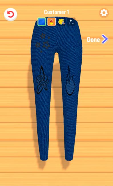 DIY定制时尚牛仔裤游戏官方版图片1