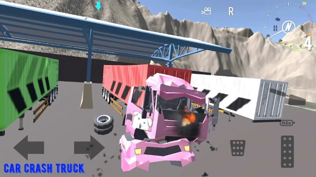 汽车碰撞卡车游戏安卓版图片1