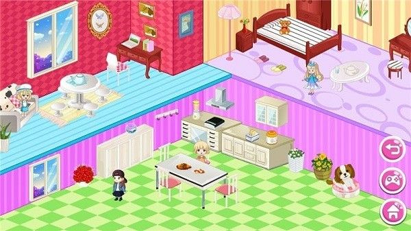 设计冰雪公主娃娃屋安卓版下载图片1