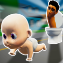 厕所怪物婴儿逃生游戏