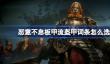 恶意不息板甲流盔甲词条怎么选