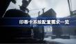 印蒂卡需要什么配置