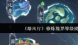 踏风行修炼境界等级怎么提高