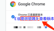 《谷歌浏览器》查看版本号方法