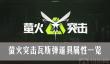 萤火突击瓦斯弹道具属性一览