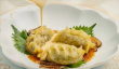 LV首尔开餐厅3只牛肉饺子243元：印有经典图案