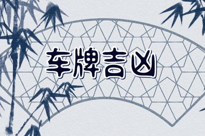 车牌号带9的号好不好 车牌&ldquo;9&rdquo;的寓意