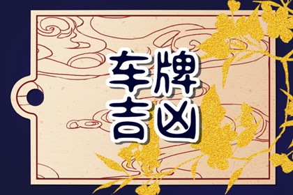 怎么看车牌号好坏 如何选合适的车牌