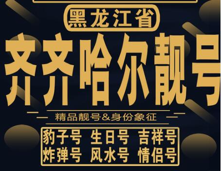 齐齐哈尔移动手机号码18204666666 靓号规律AAAAA生活顺顺利利
