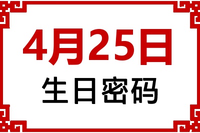 4月25日生日好不好？4月25日出生性格特质与命运解析
