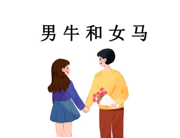 男牛和女马配吗