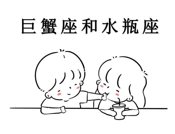 巨蟹座和水瓶座配吗