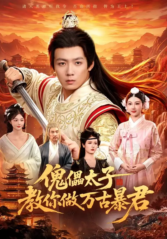短剧《傀儡太子教你做万古暴君》剧情介绍