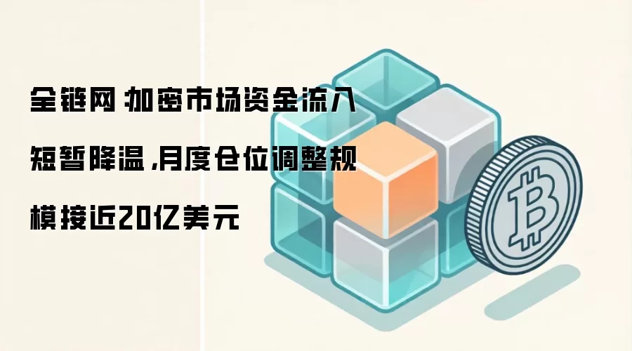 全链网：加密市场资金流入短暂降温，月度仓位调整规模接近20亿美元