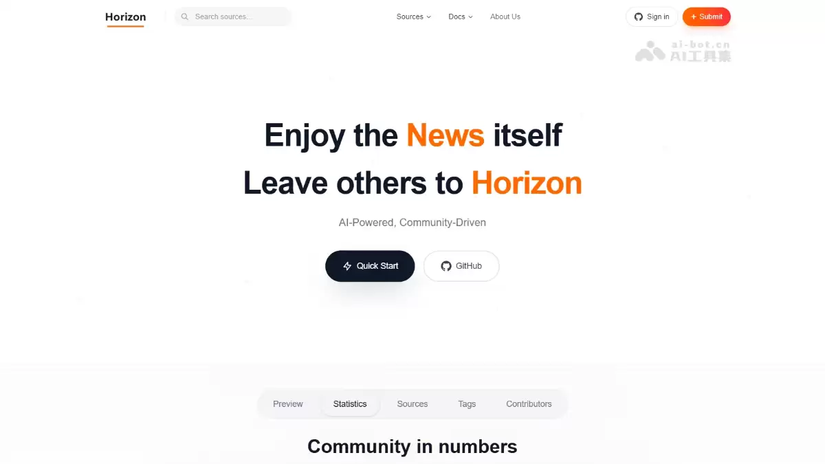 Horizon - 开源 AI 信息聚合系统，构建专属新闻雷达