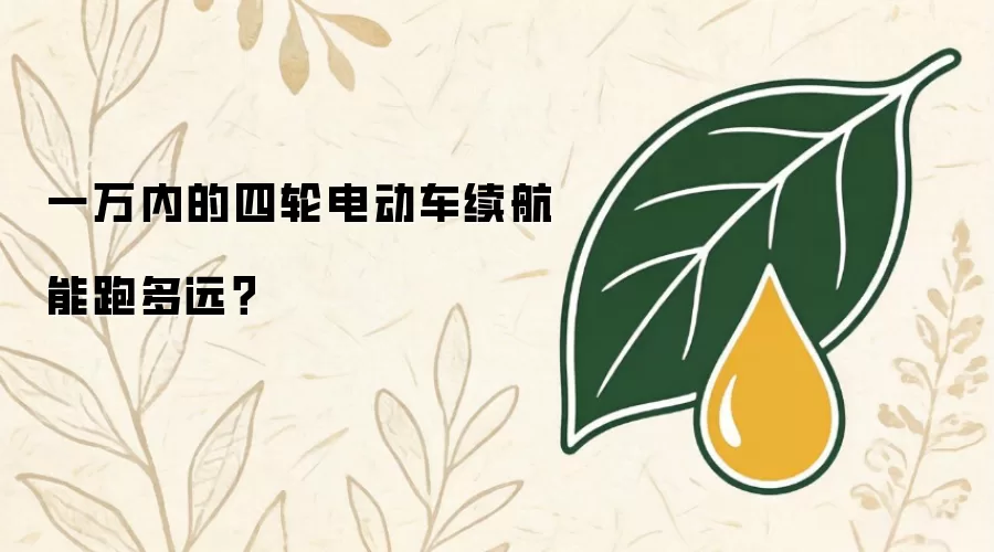 一万内的四轮电动车续航能跑多远？