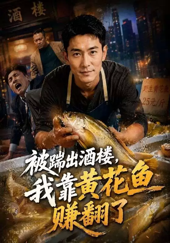 短剧《被踹出酒楼，我靠黄花鱼赚翻了》剧情介绍