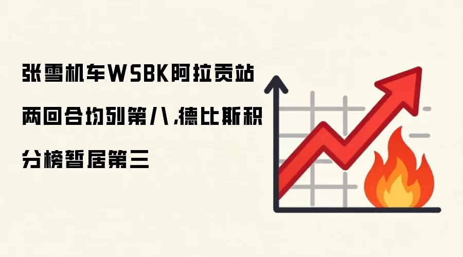 张雪机车WSBK阿拉贡站两回合均列第八，德比斯积分榜暂居第三