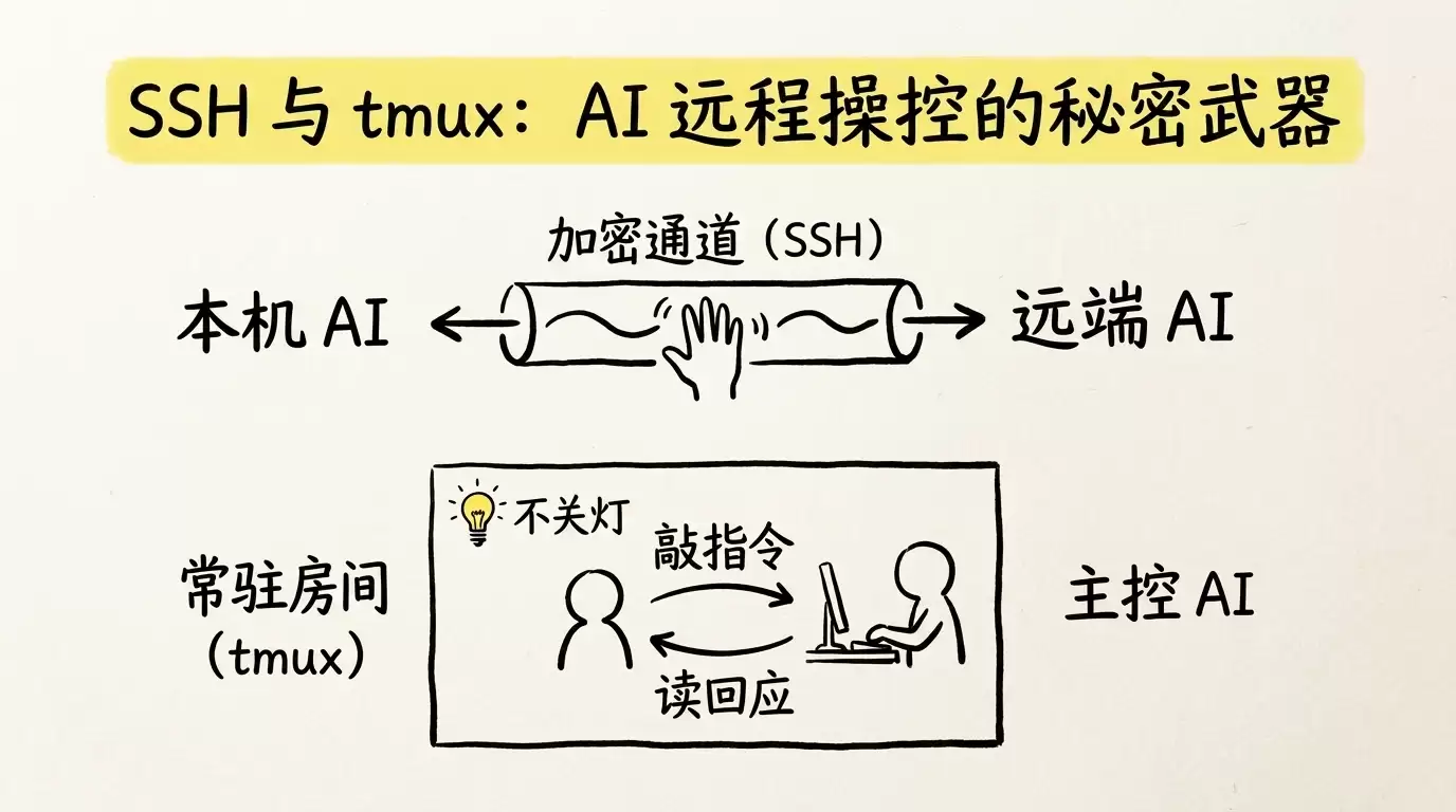 多Agent协作完全指南：SSH+tmux 实现跨机器 AI 编程调度