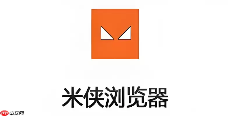 米侠浏览器如何开启无痕模式以保护搜索隐私？