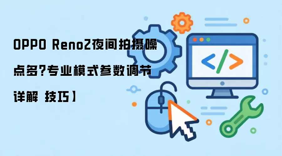 OPPO Reno2夜间拍摄噪点多？专业模式参数调节详解【技巧】