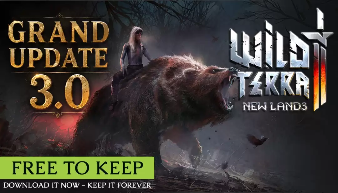 Steam喜加一:中世纪奇幻MMORPG《荒野之地2:新大陆》