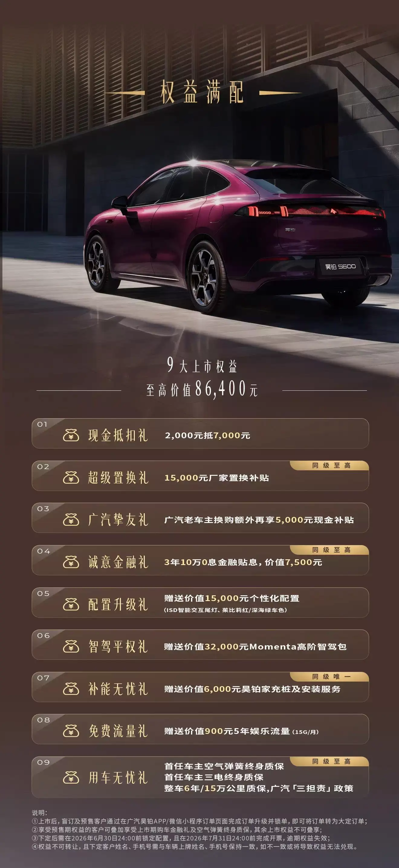 广汽昊铂S600上市：权益价17.99万-19.99万元