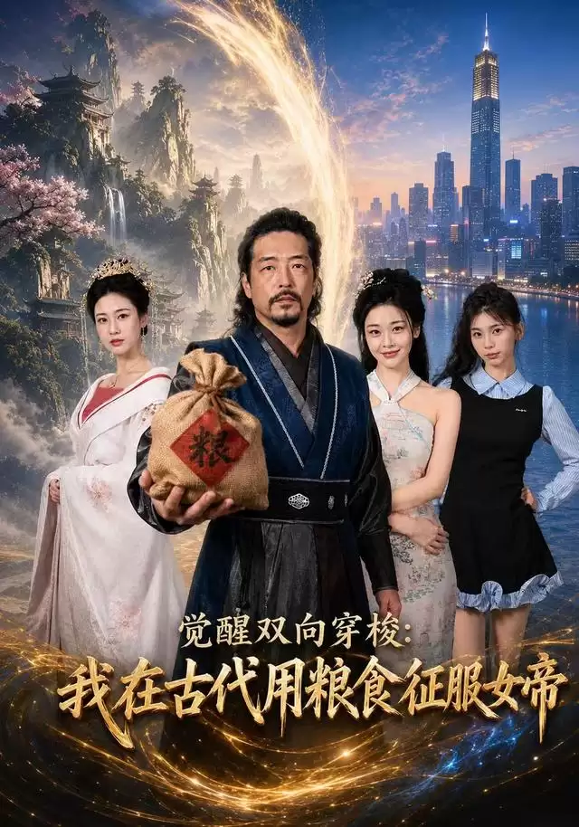 短剧《觉醒双向穿梭：我在古代用粮食征服女帝》剧情介绍