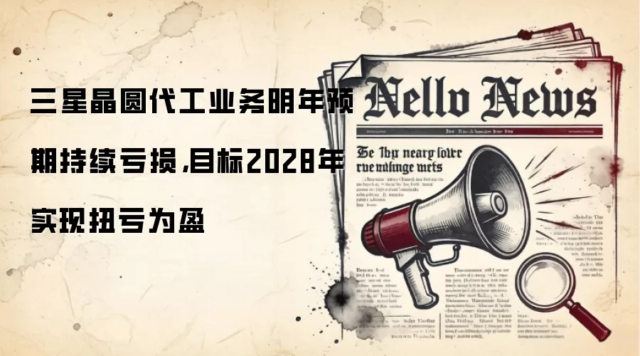 三星晶圆代工业务明年预期持续亏损，目标2028年实现扭亏为盈
