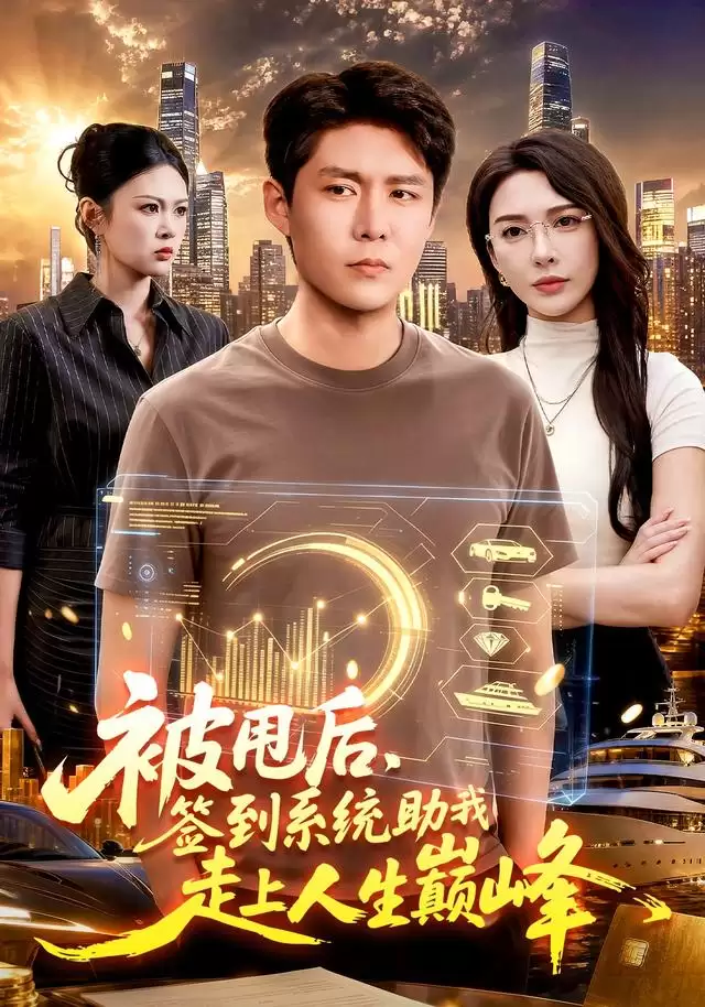短剧《被甩后，签到系统助我走上人生巅峰》剧情介绍