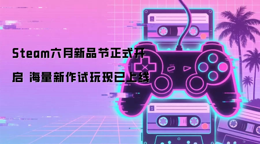 Steam六月新品节正式开启 海量新作试玩现已上线