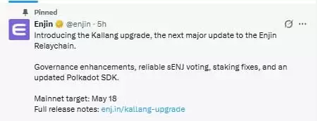 Enjin 代币价格预测:ENJ 主网上线 5 月 18 日,价格将上涨 24%