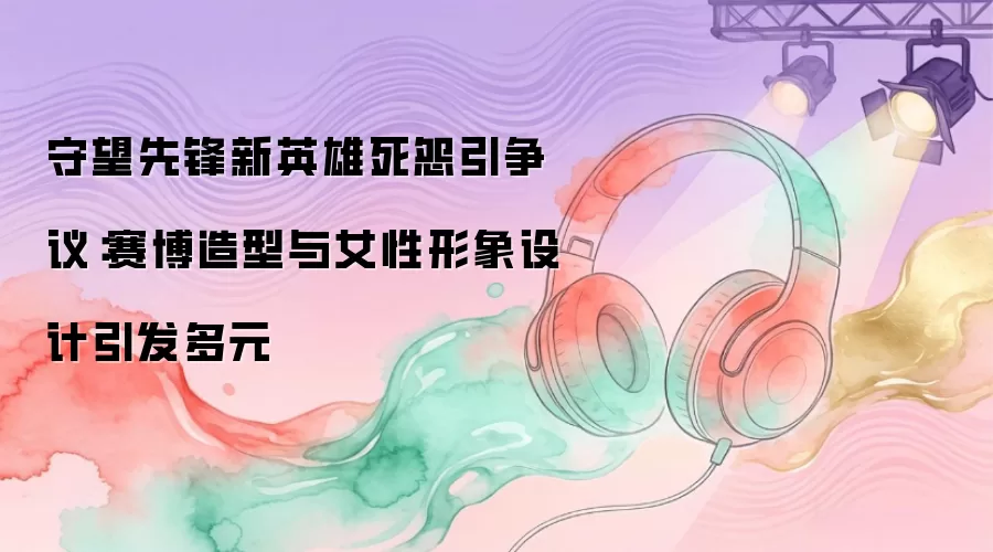 守望先锋新英雄死怨引争议：赛博造型与女性形象设计引发多元
