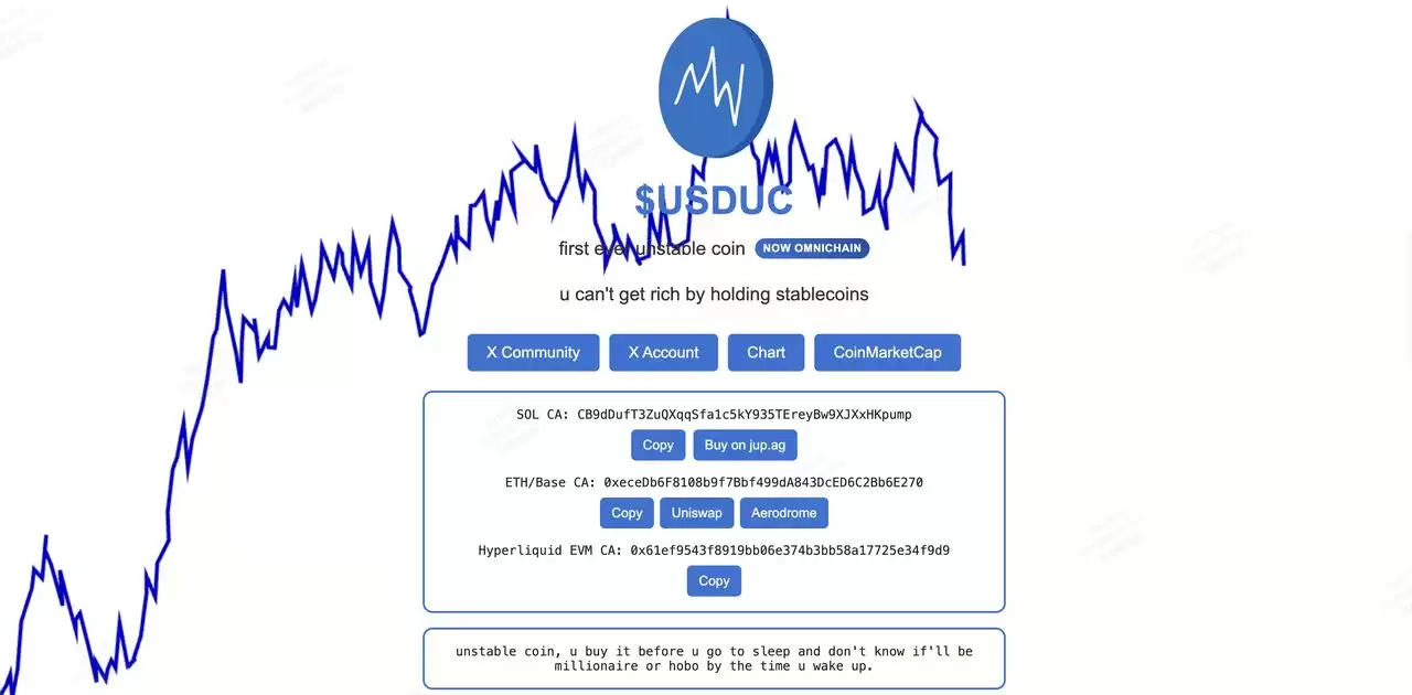 什么是不稳定币 (USDUC) 币？运作机制、USDUC代币功能介绍