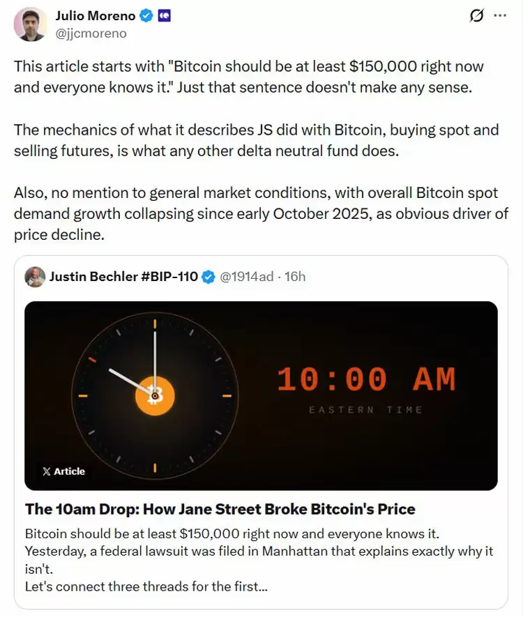 比特币（BTC）操纵指控引争议,现货 ETFs 终结 5 周资金外流重塑金融态势