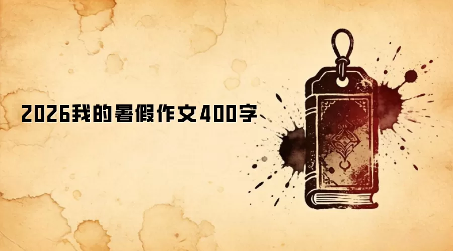 2026我的暑假作文400字