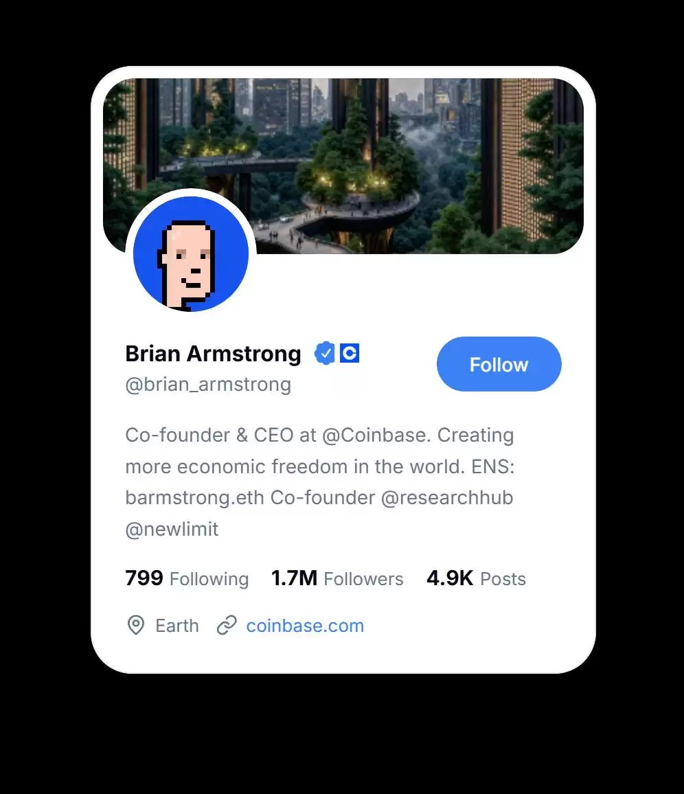 Coinbase交易所创始人Brian Armstrong资产解析(2026年)