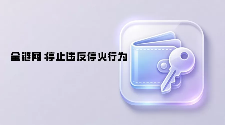 全链网：停止违反停火行为