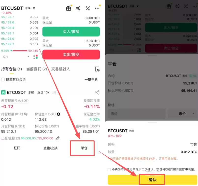 合约实操：开仓、止盈止损与平仓_图2