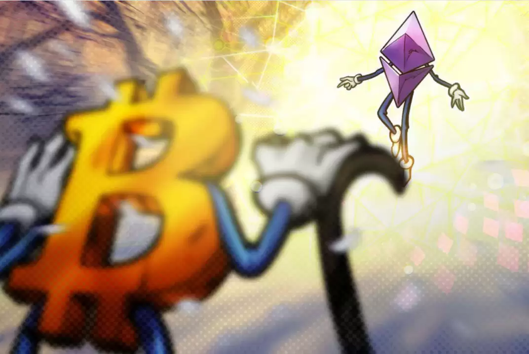 以太坊（ETH）有望迎对比特币（BTC）95%的跟风式上涨