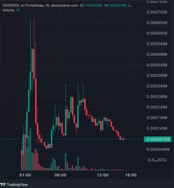 什么是$GOOP迷因币？GOOP价格行为分析
